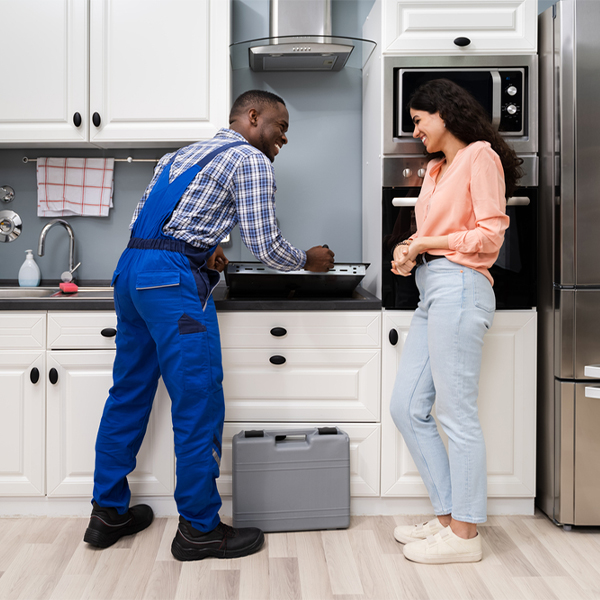 can you provide an estimate for cooktop repair before beginning any work in Dunn County ND